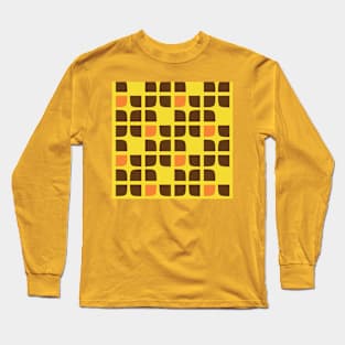 Retro Squares Long Sleeve T-Shirt